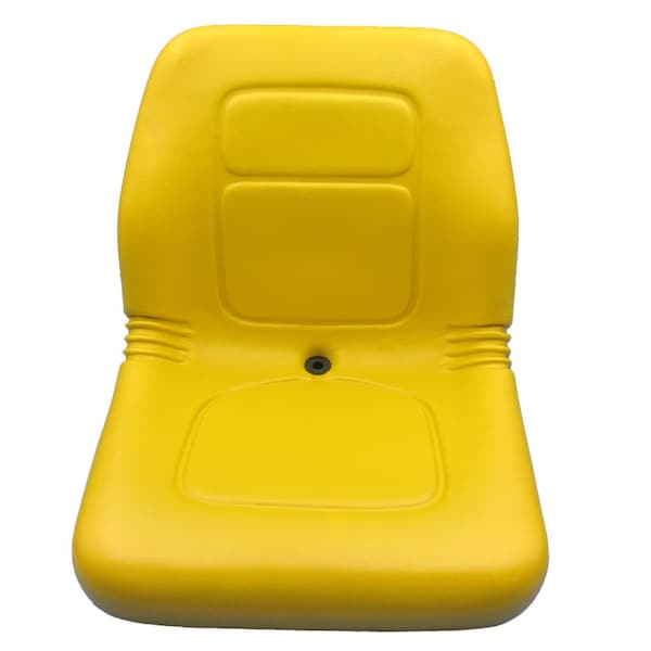 Aftermarket Yellow Replacement Flip Up Seat Fits John Deere F710 F725 F735 Front Mowers SEQ90-0559 - main